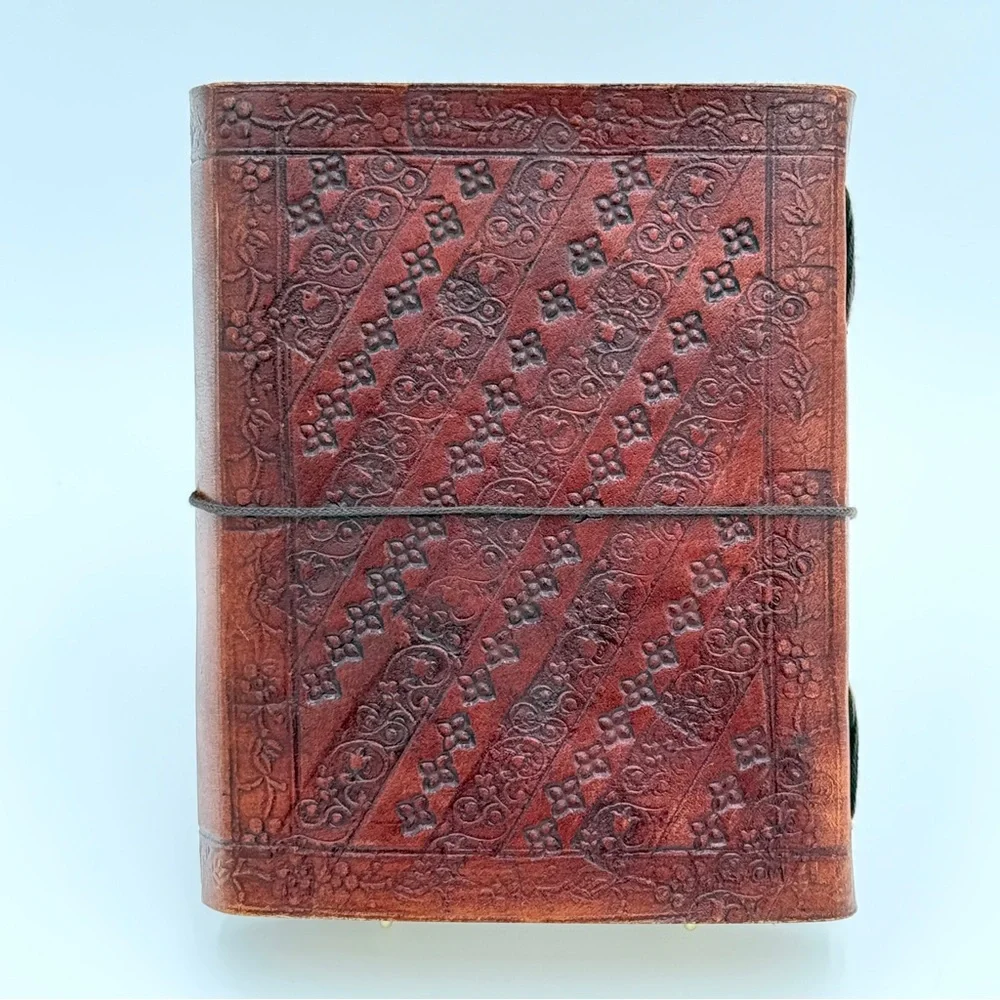 Embossed Leather Ganesh Journal